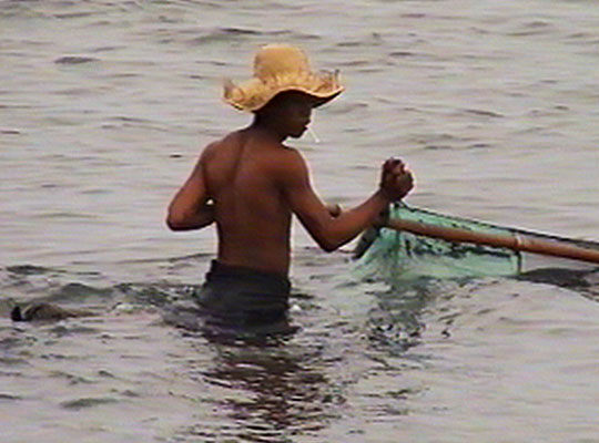 Balinese fisherman