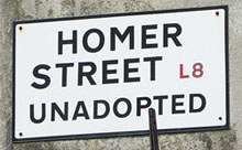 Homer Street, The Dingle, Liverpool at The Cheshire Cat Blog