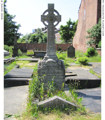 Late 19th century gravestone, Saint Mary's Parish Church, Edge Hill, Liverpool at The Cheshire Cat Blog