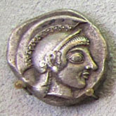 Athenian drachma, circa 500 BC at The Cheshire Cat Blog