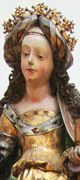 Statue of Mary Magdelane, Tyrol 1620, at The Cheshire Cat Blog
