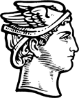Hermes, symbol of the Greek postal service at The Cheshire Cat Blog
