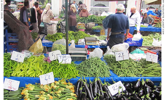 Saturday market in Selcuk, Turkey at The Cheshire Cat Blog