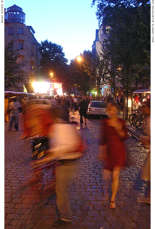 Dancing in the streets of Berlin at The Cheshire Cat Blog