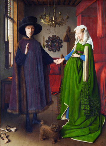 Portrait of Giovanni Arnolfini and his Wife at the Mysterious Edwin Drood's Column