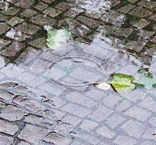 parable in a puddle at the Mysterious Edwin Drood's Column