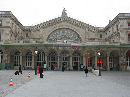 Gare de l'Est, Paris at My Favourite Planet