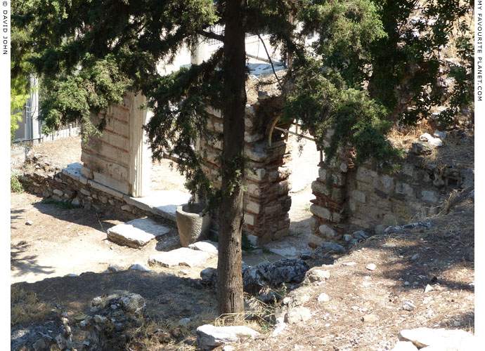 Remains of the church of Saint Nikolaos north of the Acropolis, Athens at My Favourite Planet