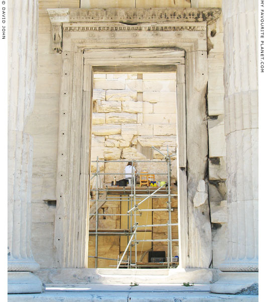 Doorway on the north side of the Erechtheion, Athens, Greece at My Favourite Planet