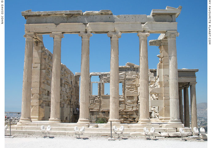 The east porch of the Erechtheion, Athens, Greece at My Favourite Planet
