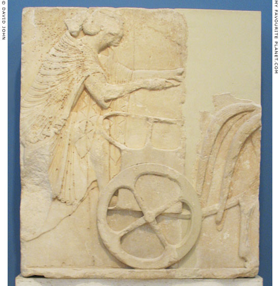 Charioteer relief from the Athens Acropolis at My Favourite Planet