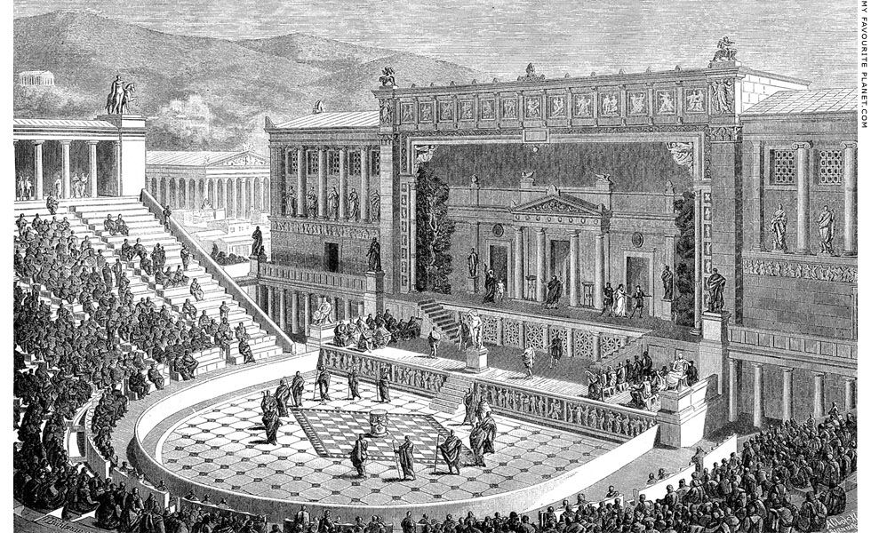 theatre of dionysus sketch