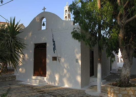Panagia (church of the Virgin Mary) in the Horafia district, Kastellorizo, Greece at My Favourite Planet