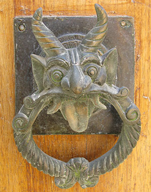 The Devil's doorknocker, Kastellorizo, Greece at My Favourite Planet