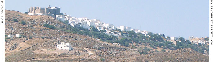 Hora, the main village of Patmos and the fortified Monastery of Saint John at My Favourite Planet