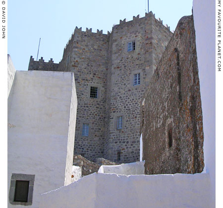 The fortified Monastery of Saint John, Patmos, Greece at My Favourite Planet