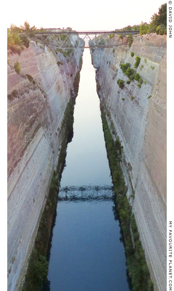 The northern end of the Corinth Canal at My Favourite Planet