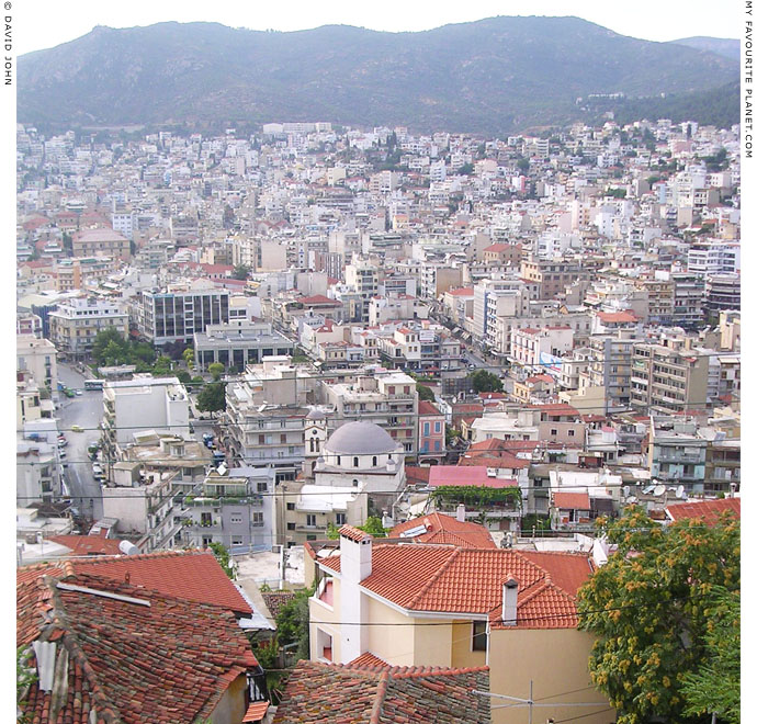 Kavala town centre, Macedonia, Greece at My Favourite Planet