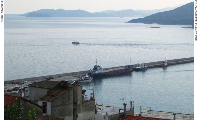 The port of Kavala, Macedonia, Greece at My Favourite Planet