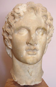 Head of Alexander the Great from the Acropolis, Athens, Greece at My Favourite Planet Head of Alexander the Great from the Acropolis, Athens, Greece at My Favourite Planet