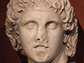 Head of Alexander the Great, Pella, Macedonia, Greece at My Favourite Planet