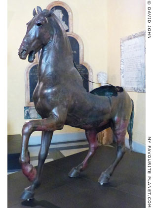 Bronze horse in the Capitoline Museums, Rome at My Favourite Planet Bronze horse in the Capitoline Museums, Rome at My Favourite Planet