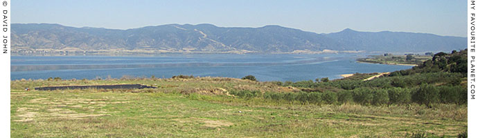 Lake Bolbi, near ancient Apollonia, Macedonia, Greece