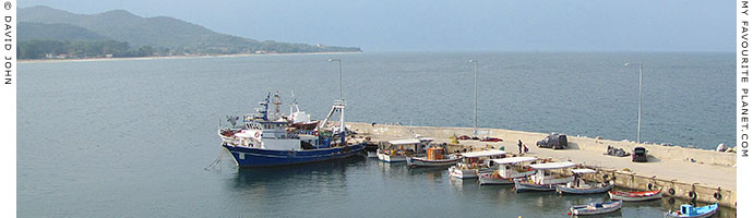 The fishing harbour of Olympiada, Halkidiki, Macedonia, Greece at My Favourite Planet