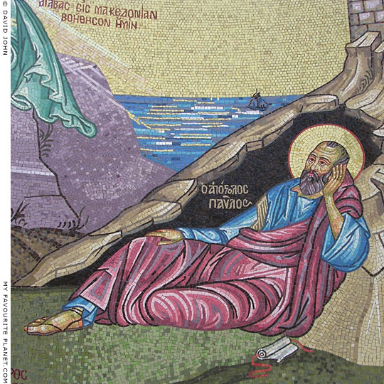 Saint Paul dreams of a holiday in Macedonia