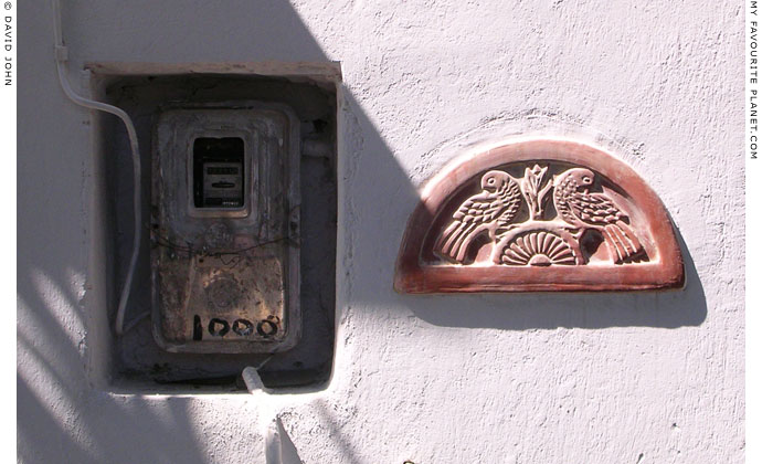 Electricity meter number 1000 in Pythagorio, Samos island, Greece at My Favourite Planet