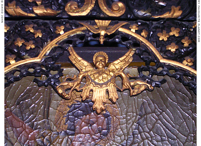 An angel in the architecture, Chora, Samos, Greece at My Favourite Planet