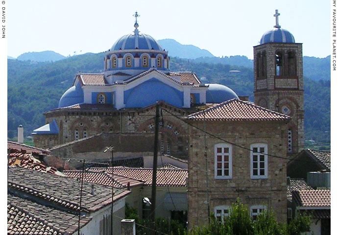 The Church of the Assumption (or Dormition) of the Virgin Mary in Neo Karlovasi, Samos, Greece at My Favourite Planet