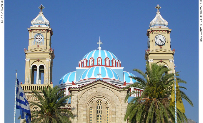 Agios Nikolaos Church near the port of Karlovasi, Samos, Greece at My Favourite Planet