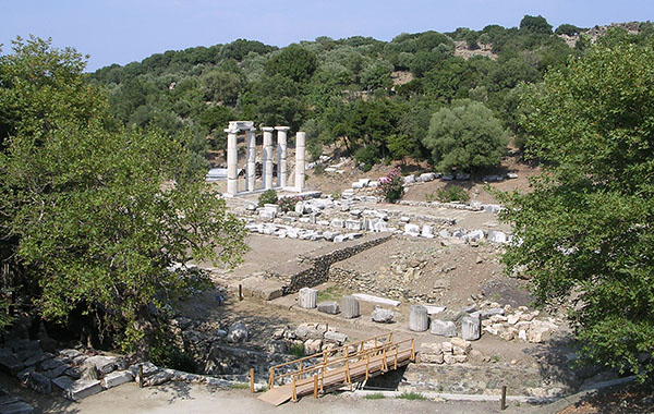 Sanctuary of the Great Gods, Samothrace, Greece at My Favourite Planet