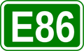 E86 European Route, Greece