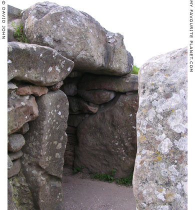 The entrance to West Kennet Long Barrow, Avebury, Wiltshire at My Favourite Planet