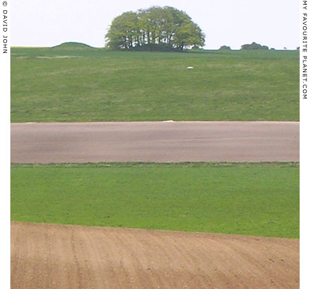 View northweastwards from West Kennet Avenue, Wiltshire at My Favourite Planet