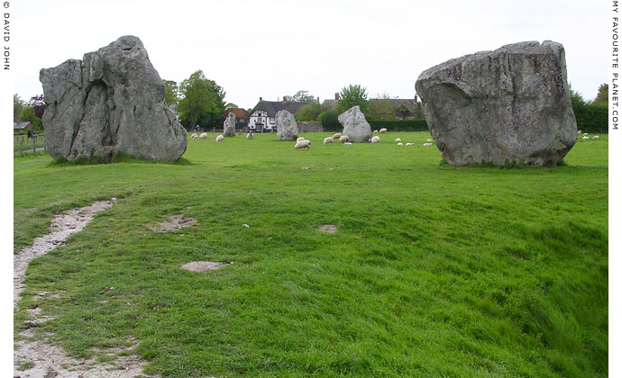 Avebury Henge portal stones, Wiltshire at My Favourite Planet