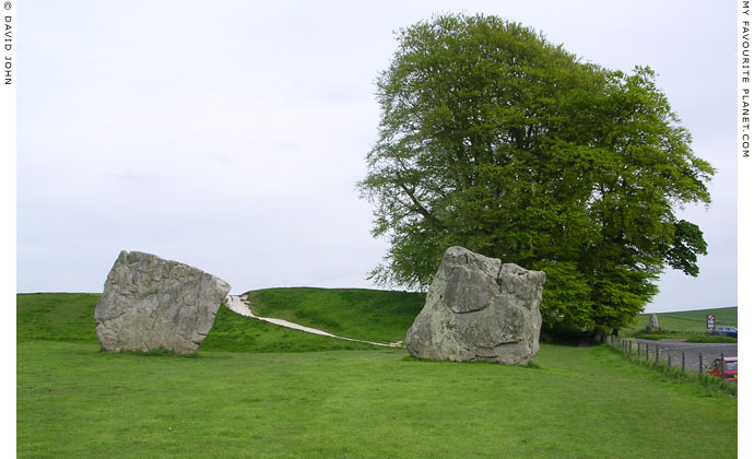 The portal stones of Avebury Henge, Wiltshire at My Favourite Planet