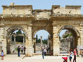 The Gate of Mazeus and Mithridates, Ephesus, Turkey at My Favourite Planet