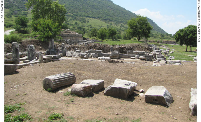 The south side of the Upper Agora, Ephesus at My Favourite Planet