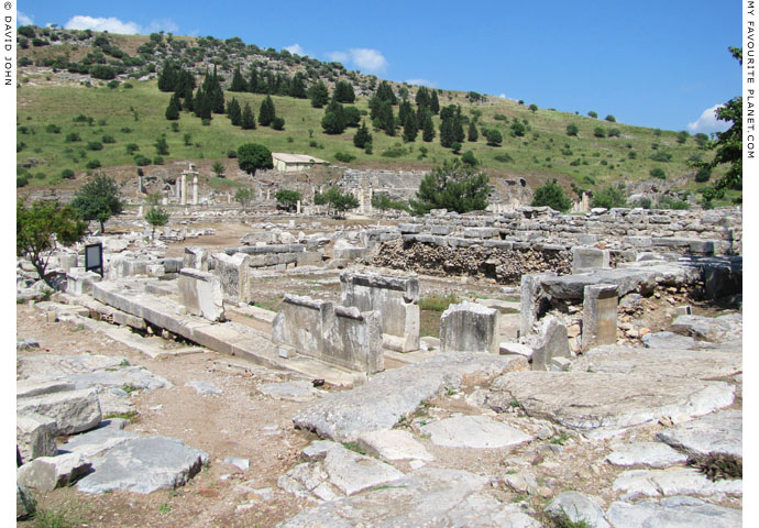 The Hydrekdocheion at the southwest corner of the Upper Agora, Ephesus at My Favourite Planet