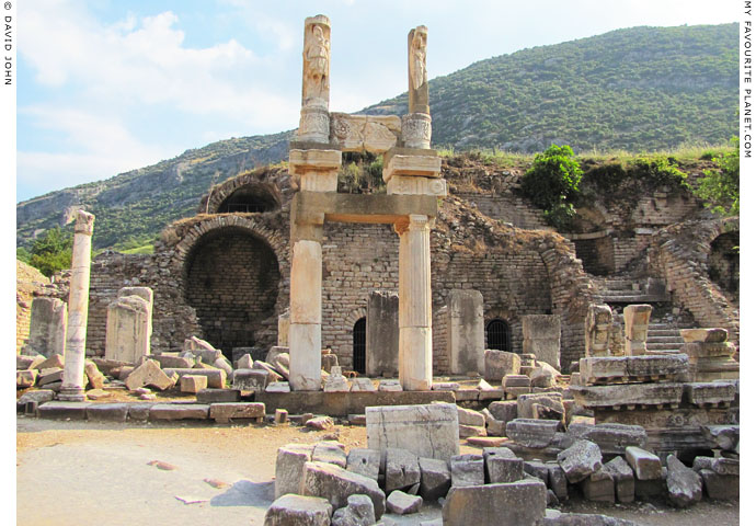 The substructure of the Temple of Domitian, Ephesus at My Favourite Planet
