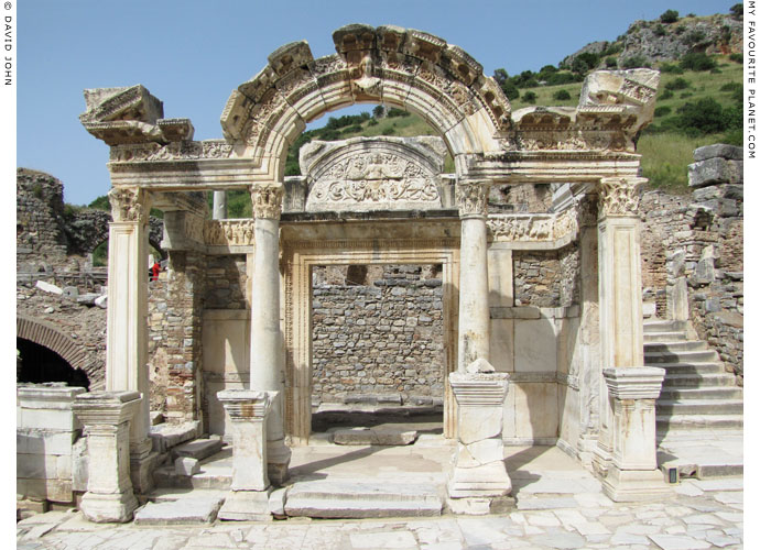 The Temple of Hadrian, Kuretes Street, Ephesus, Turkey at My Favourite Planet