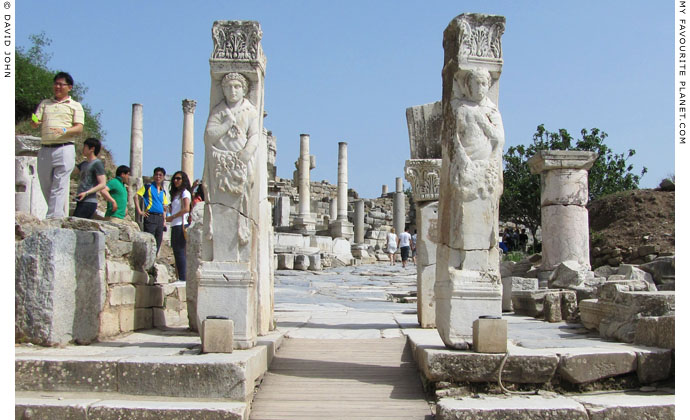 The Herakles Gate on Kuretes Street, Ephesus at My Favourite Planet