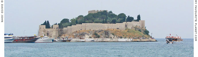 The Genoese fortress on Güvercin Ada (Pigeon Island), Kusadasi, Turkey at My Favourite Planet