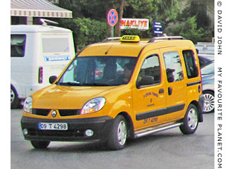 A taxi in Kusadasi, Turkey at My Favourite Planet