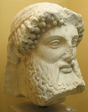 Head of Hermes, Agora Museum, Athens