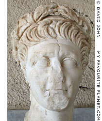 Portrait head of Emperor Trajan from Athens at My Favourite Planet
