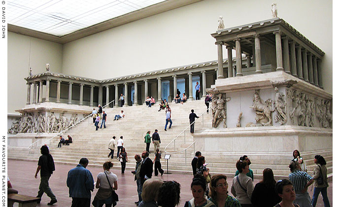 The Great Altar of Zeus in the Pergamon Museum, Berlin at My Favourite Planet